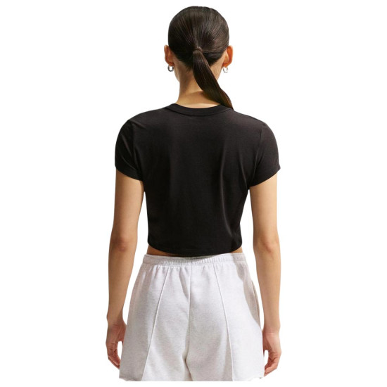 Nike Γυναικεία κοντομάνικη μπλούζα Sportswear Chill Knit Cropped T-Shirt